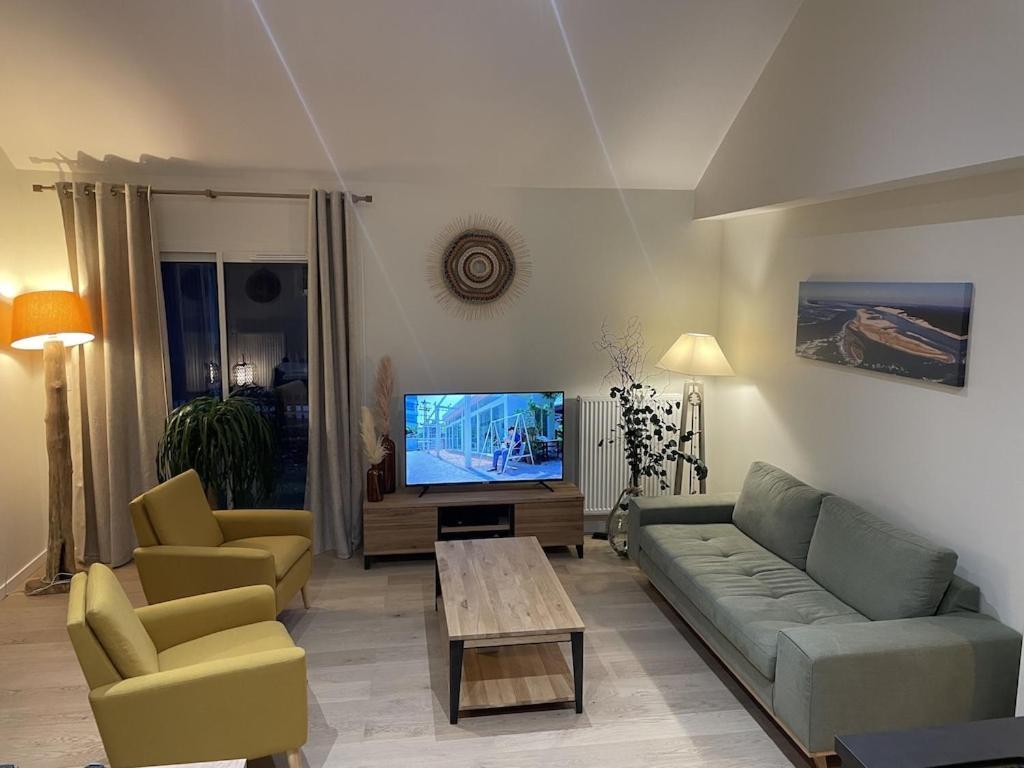 Ville Les Flots Bleus Proche Golf Arcachon ラ・テスト・ド・ビュシュ エクステリア 写真